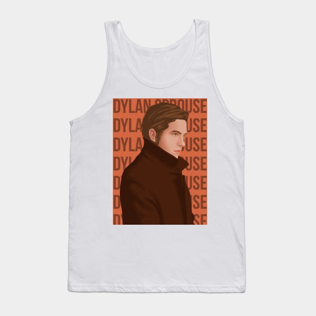 Dylan Sprouse Tank Top by ArtMoore98